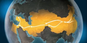 The new silk road is part of China infrastructure