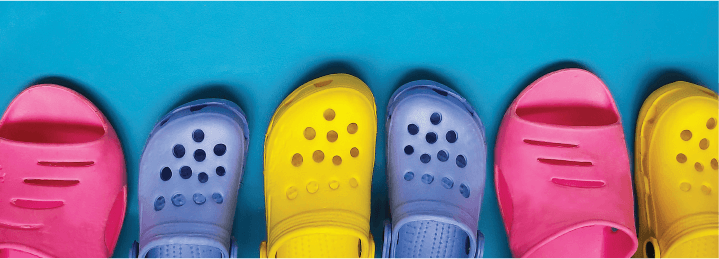 Plastic slippers are another kind of popular plastic products.