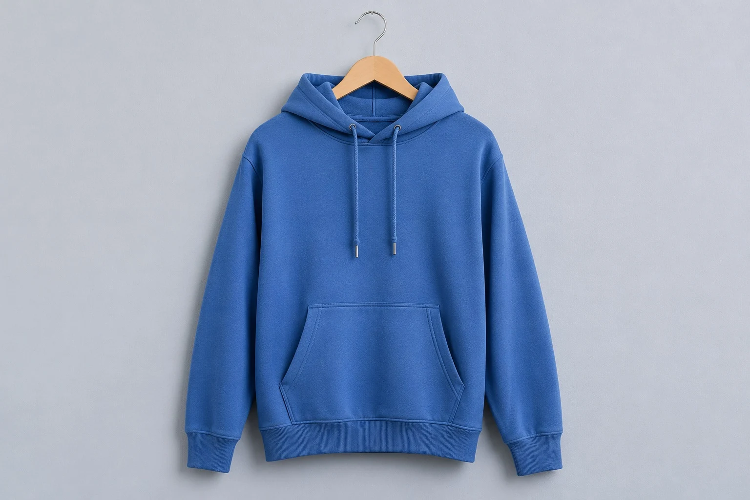 Finished hoodie made by a custom clothing manufacturer