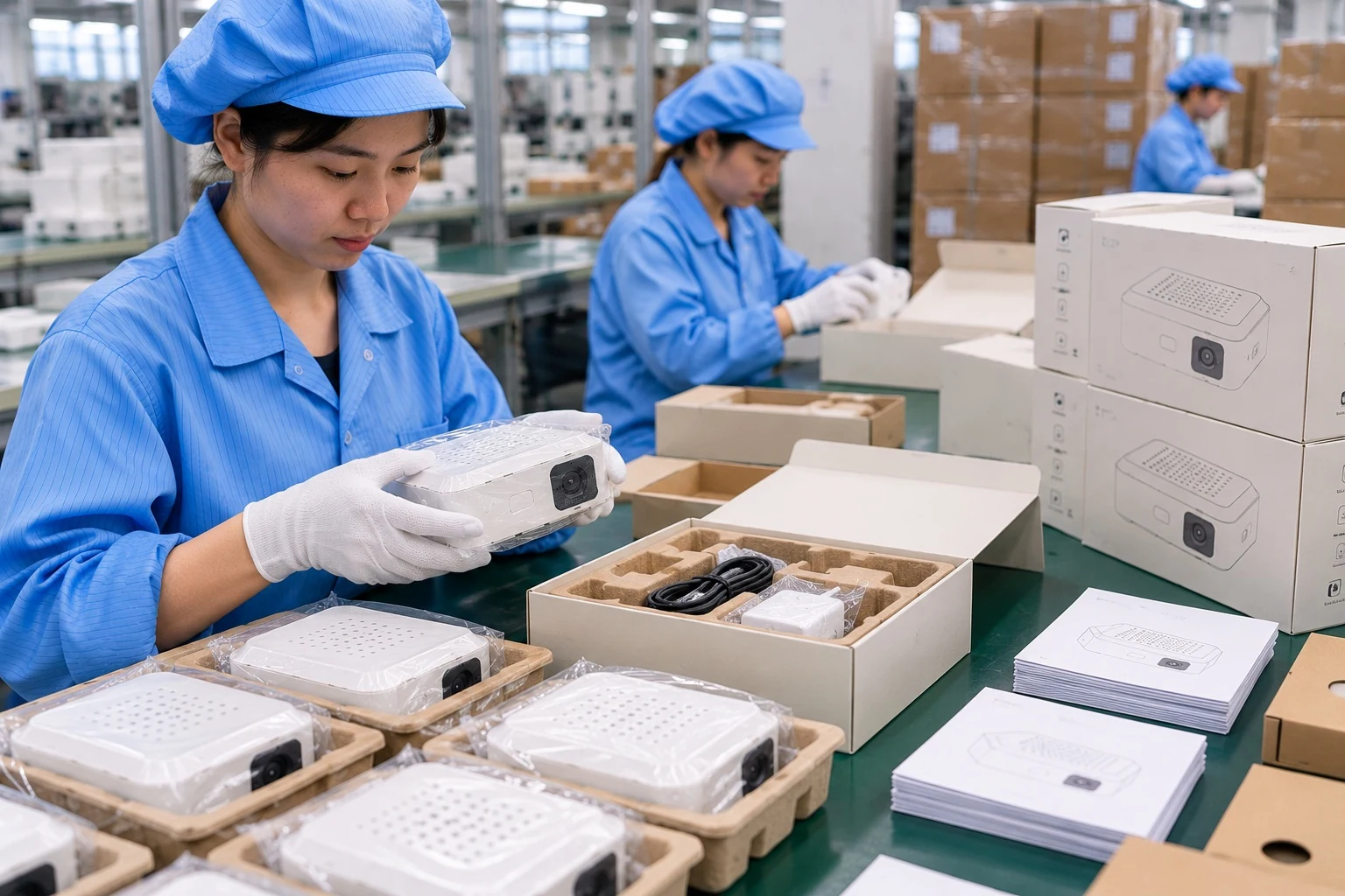 Custom printed product packaging