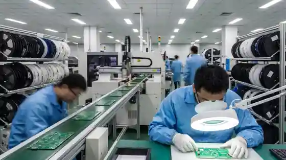 Shenzhen Electronics Manufacturing: A Guide to Shenzhen and Dongguan 3 Shenzhen electronics manufacturing line assembling circuit boards